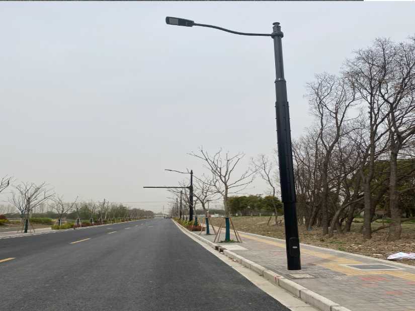 松滋市上海综合杆 太阳能路灯工程